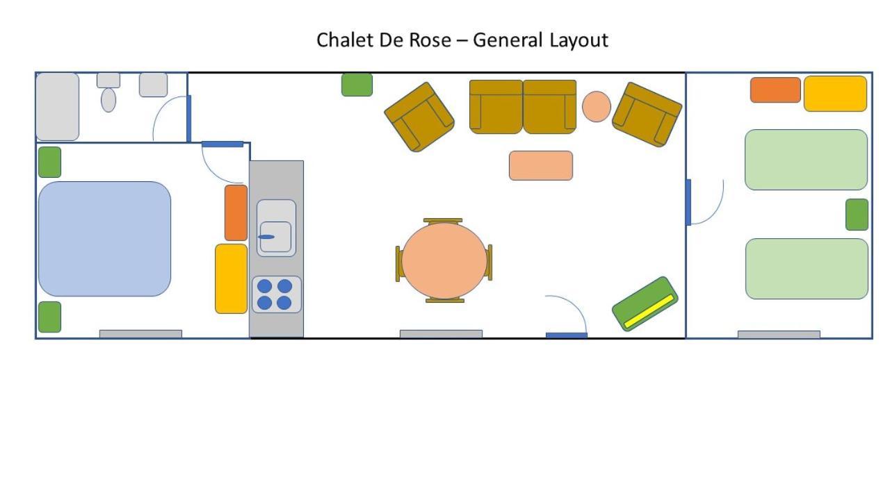 Chalet De Rose Moutier-Malcard Exteriér fotografie